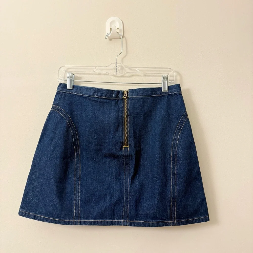 Re/Done Dark Blue Mini Denim Skirt, NWT, 27